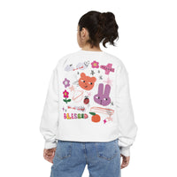 Doodle Your Day Away - Unisex Garment-Dyed Sweatshirt