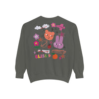 Doodle Your Day Away - Unisex Garment-Dyed Sweatshirt