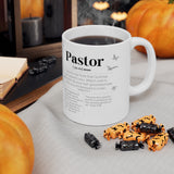 Ceramic Mug 11oz Pastor mug