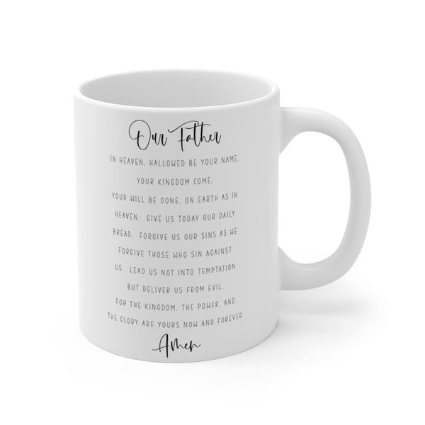 Lord's Prayer Mug 11oz