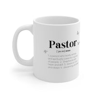 Ceramic Mug 11oz Pastor mug