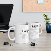 Ceramic Mug 11oz Pastor mug