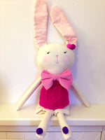 Bunny with Pink Bow