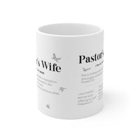 Ceramic Mug 11oz Pastor's wife